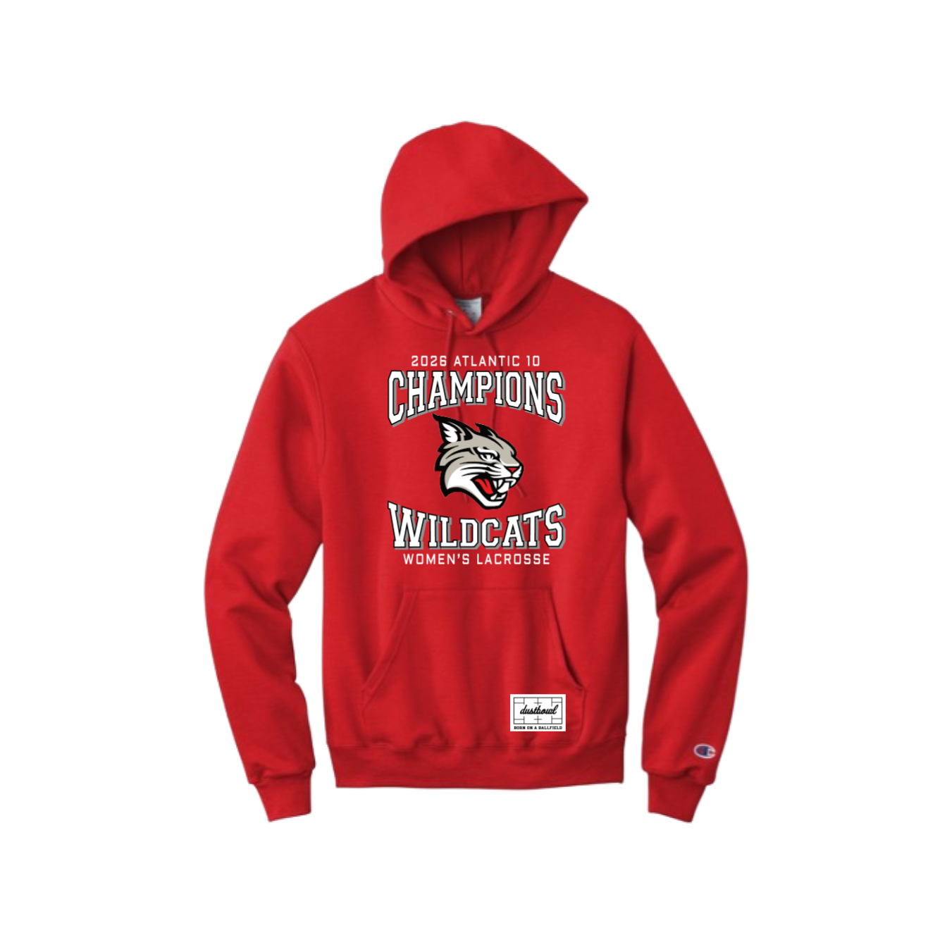 DAVIDSON | A10 CHAMPS RED HOODIE SWEATSHIRT (Copy)