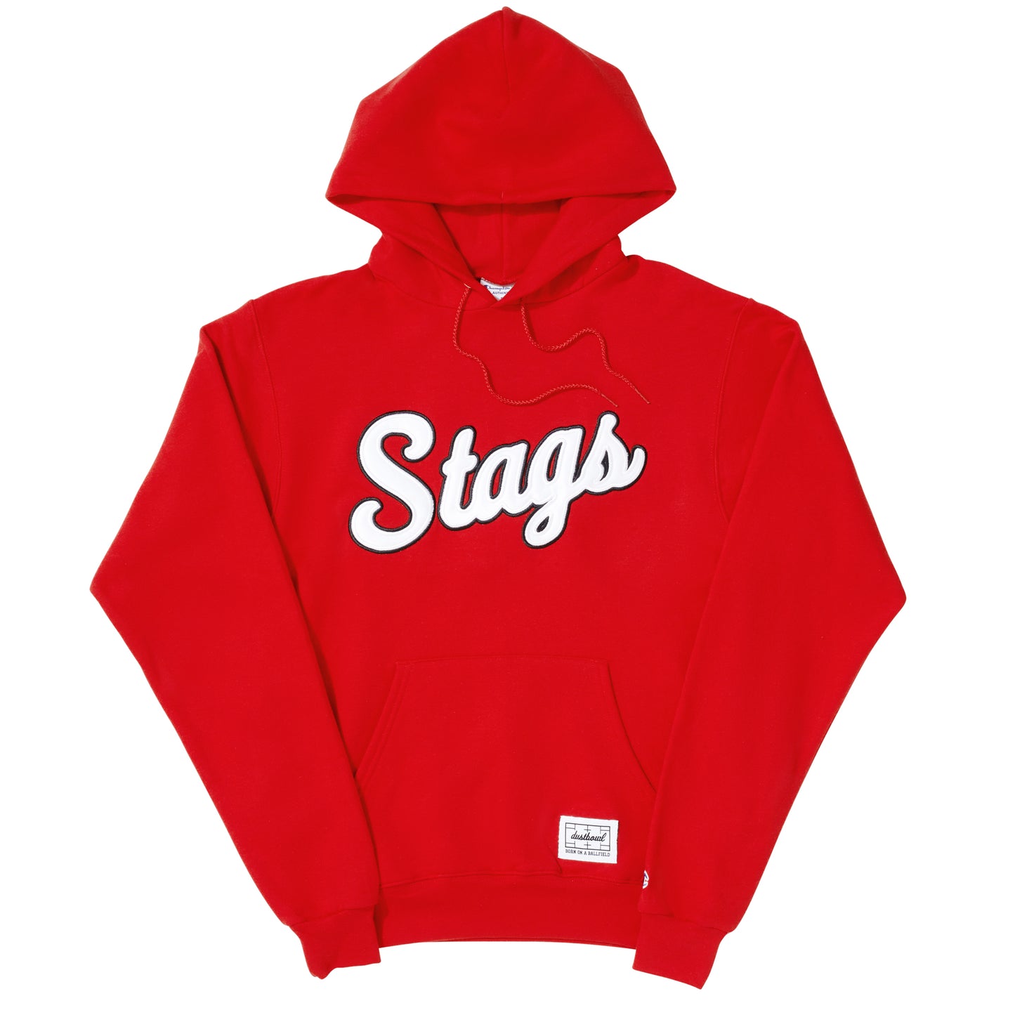 Stag Script Hoodie | Red