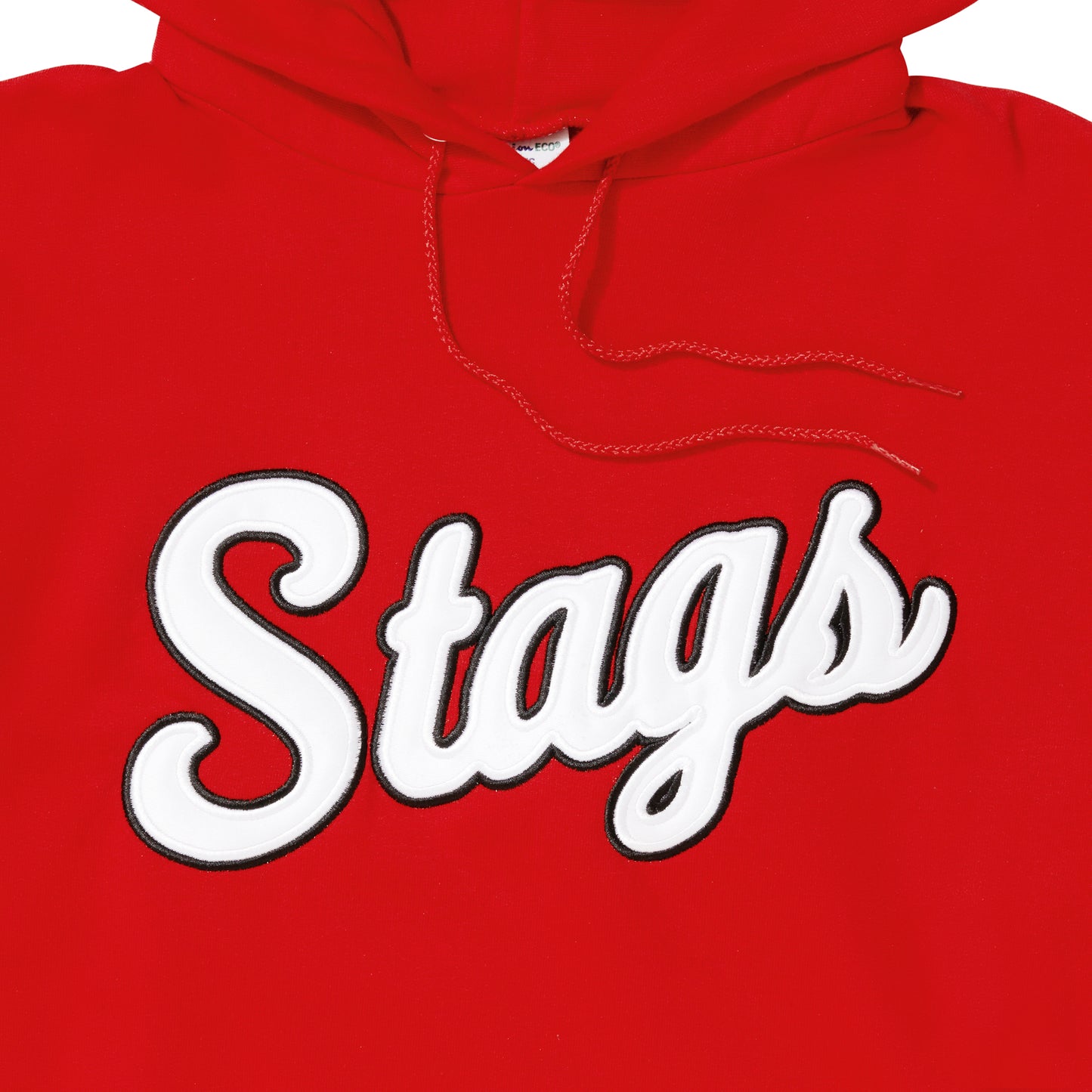 Stag Script Hoodie | Red