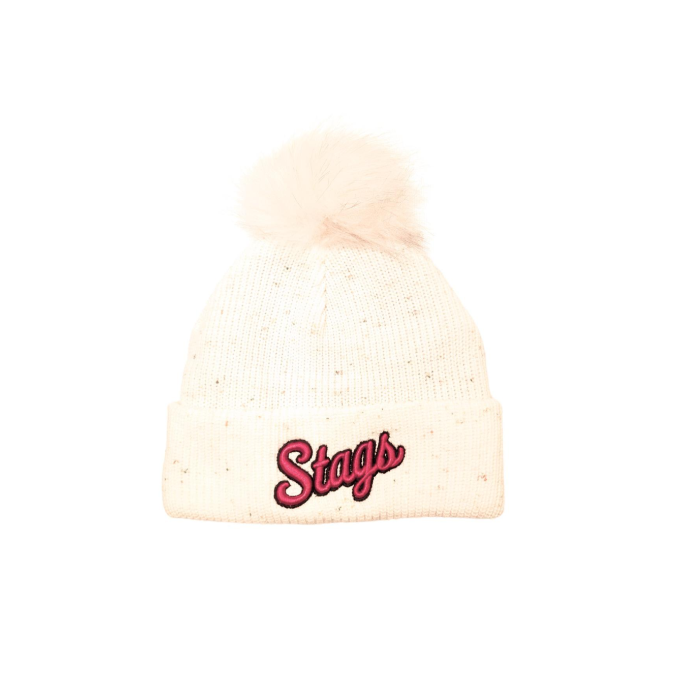 Stag Script Beanie | Imperial Pom