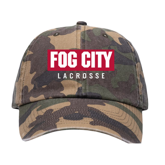 FOG CITY | CAMO BALLCAP