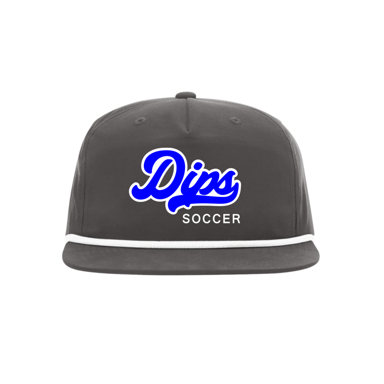 FLAT BRIM ROPE HAT | GREY