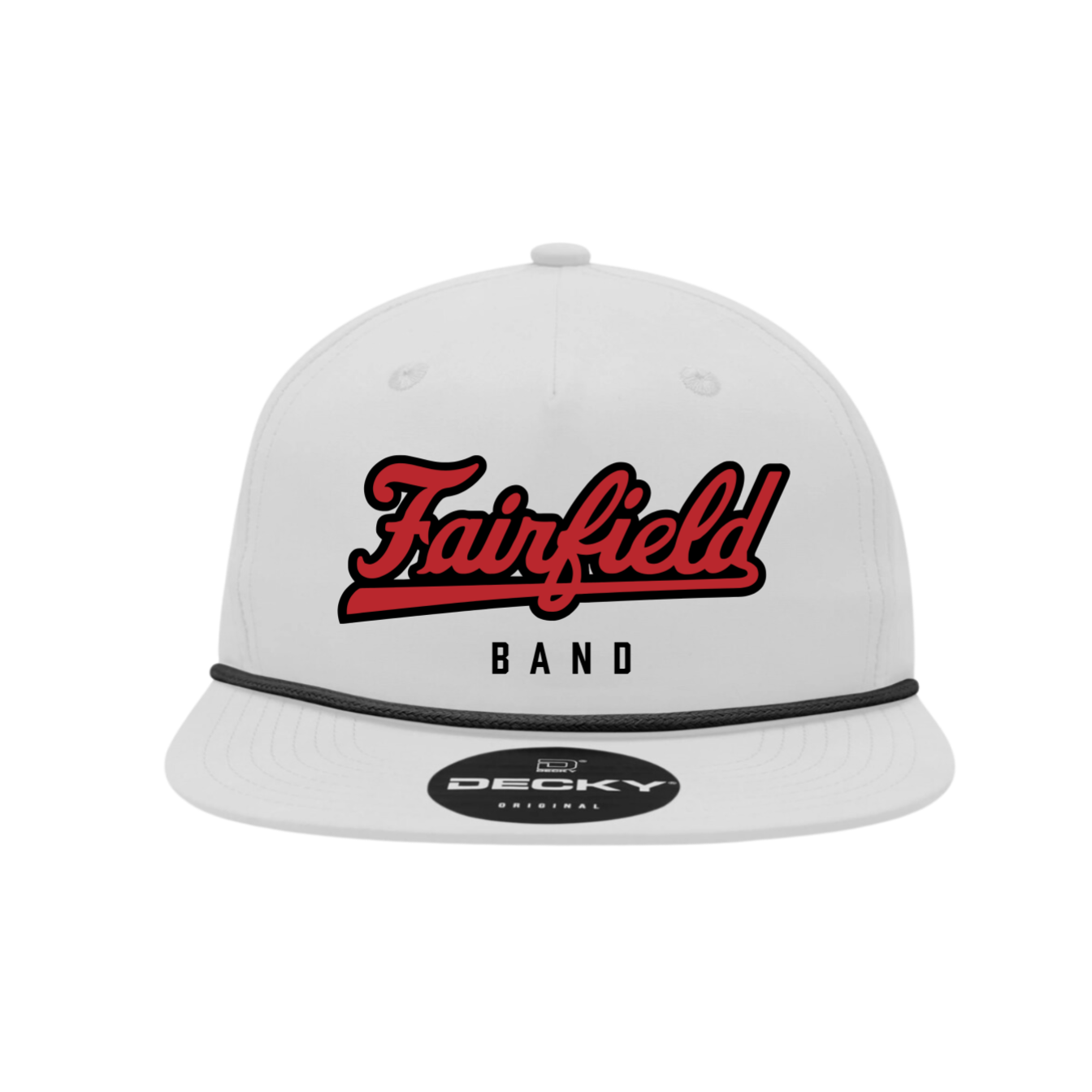 Fairfield University Band - Vintage Rope White