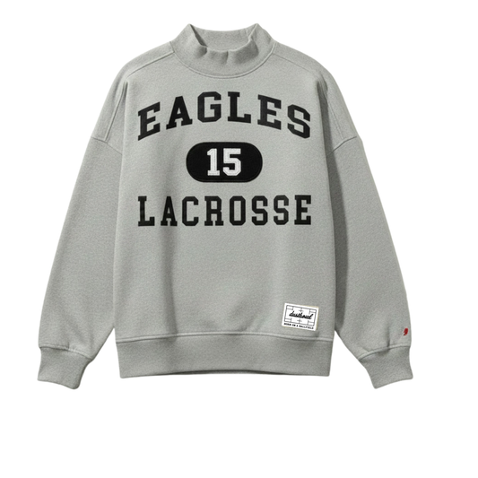 FREEDOM HS | EAGLES GREY MOCK NECK