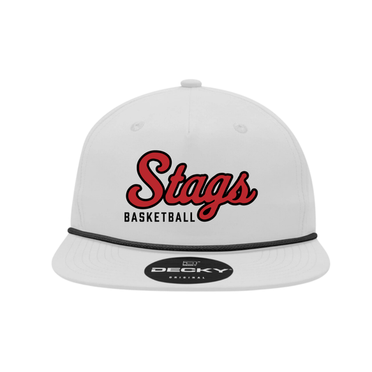 Fairfield University Basketball - Vintage Rope White