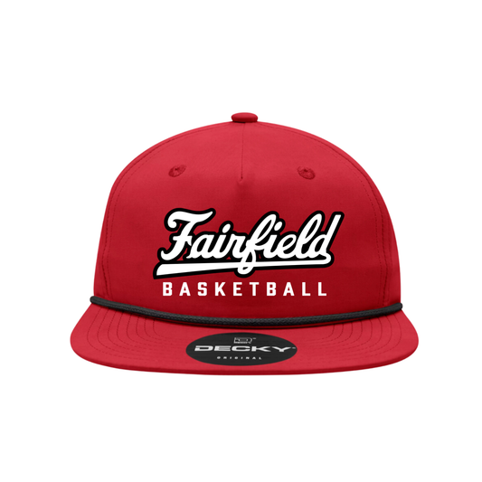 Fairfield University Basketball - Vintage Rope Red