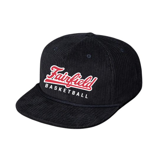 Fairfield University Basketball - Black Corduroy