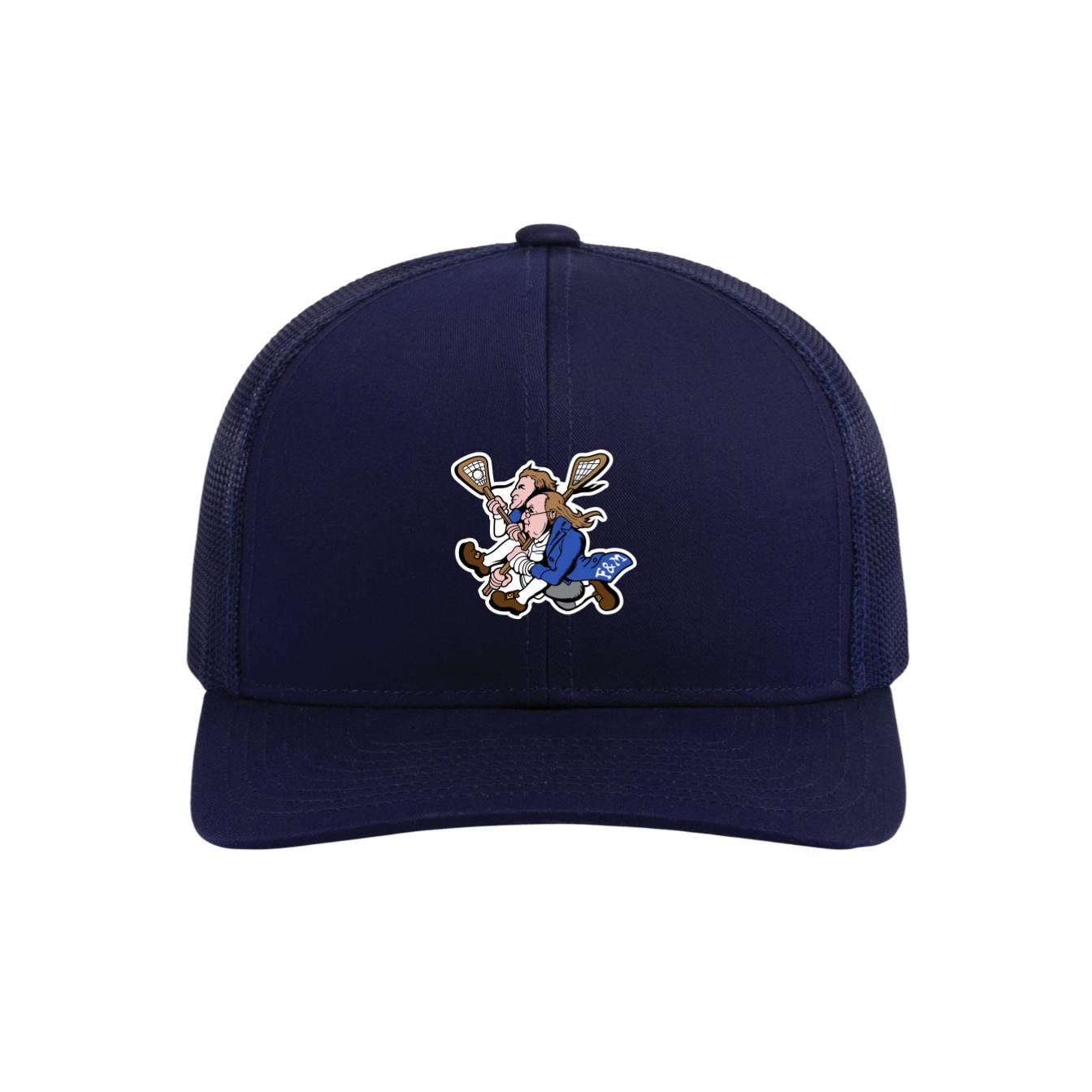 Running Dips Navy Trucker Hat