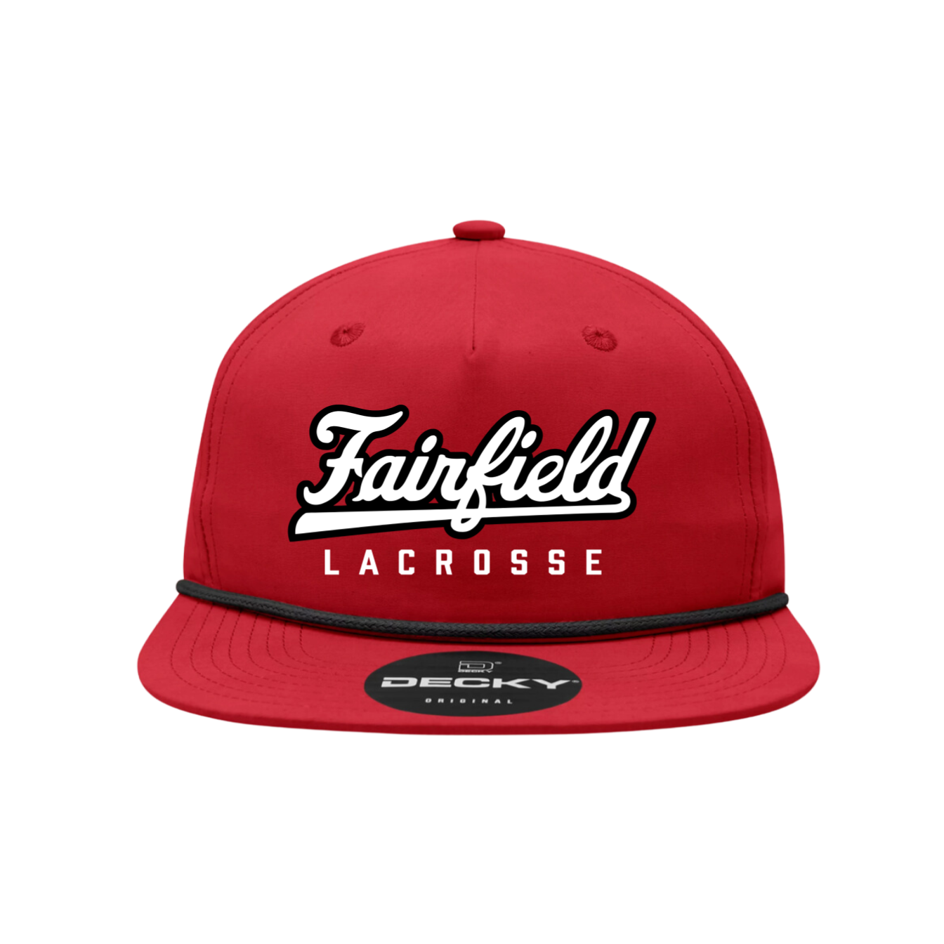 Fairfield University Men's Lacrosse - Vintage Rope Red