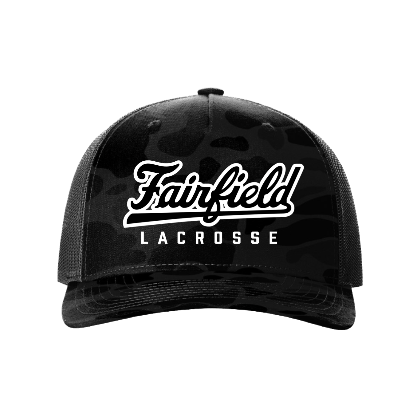 Fairfield University Men's Lacrosse - Camo Trucker