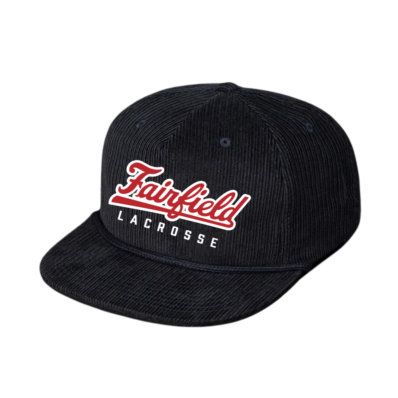 Fairfield University Men's Lacrosse - Black Corduroy