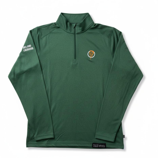 IRELAND | BADGE QUARTER ZIP