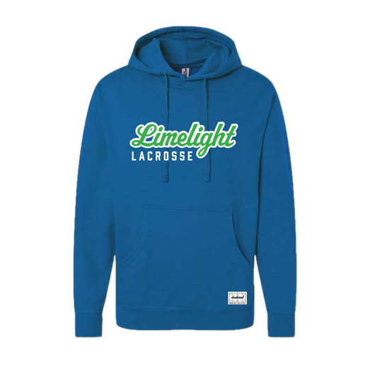LIMELIGHT | HEATHER BLUE HOODIE