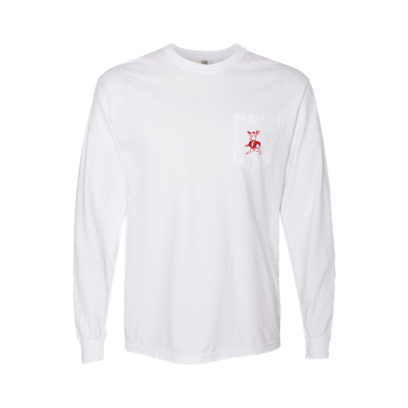 FAIRFIELD | STAG COUNTRY LONG POCKET TEE | WHITE