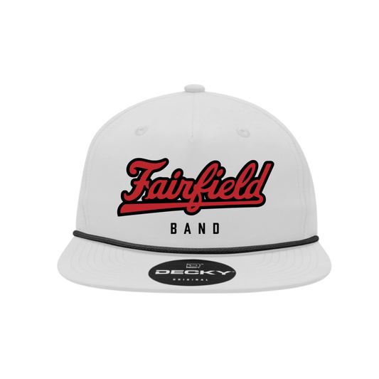 Fairfield University Band - Vintage Rope White
