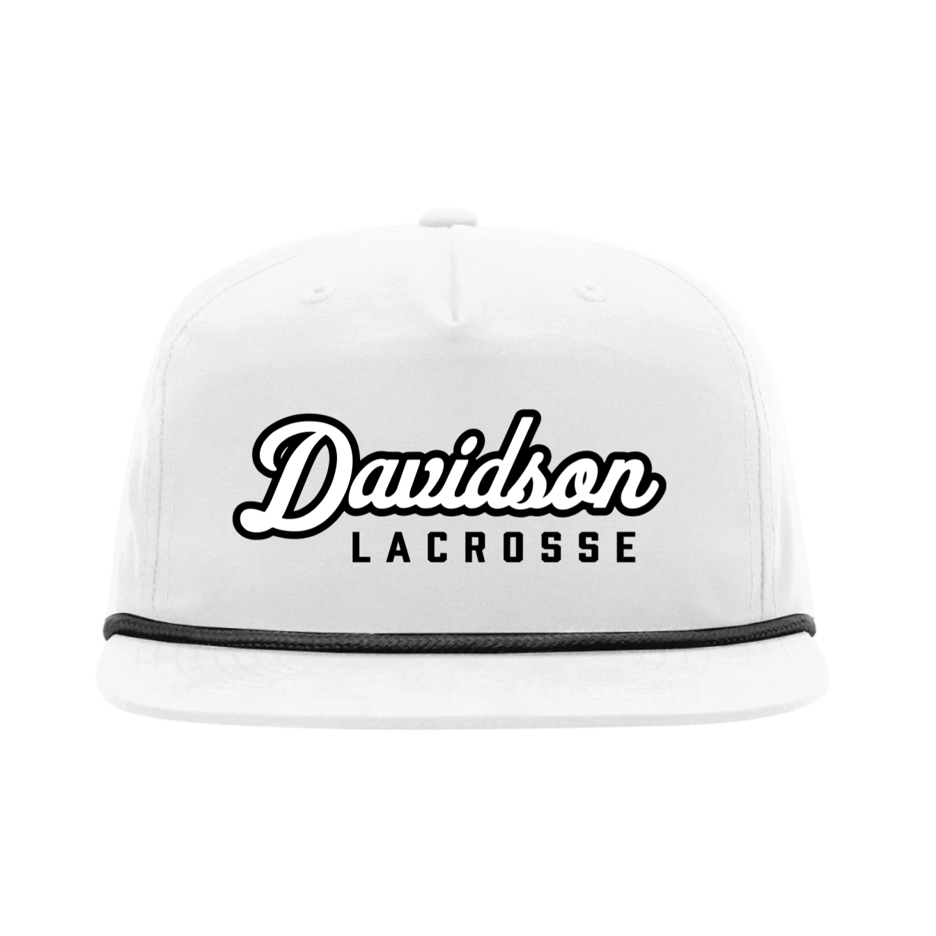 DAVIDSON | VINTAGE ROPE | WHITE w/BLACK ROPE