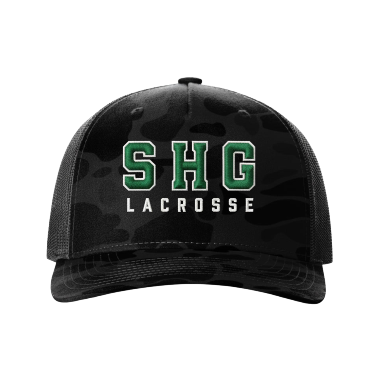 SACRED HEART | CAMO TRUCKER
