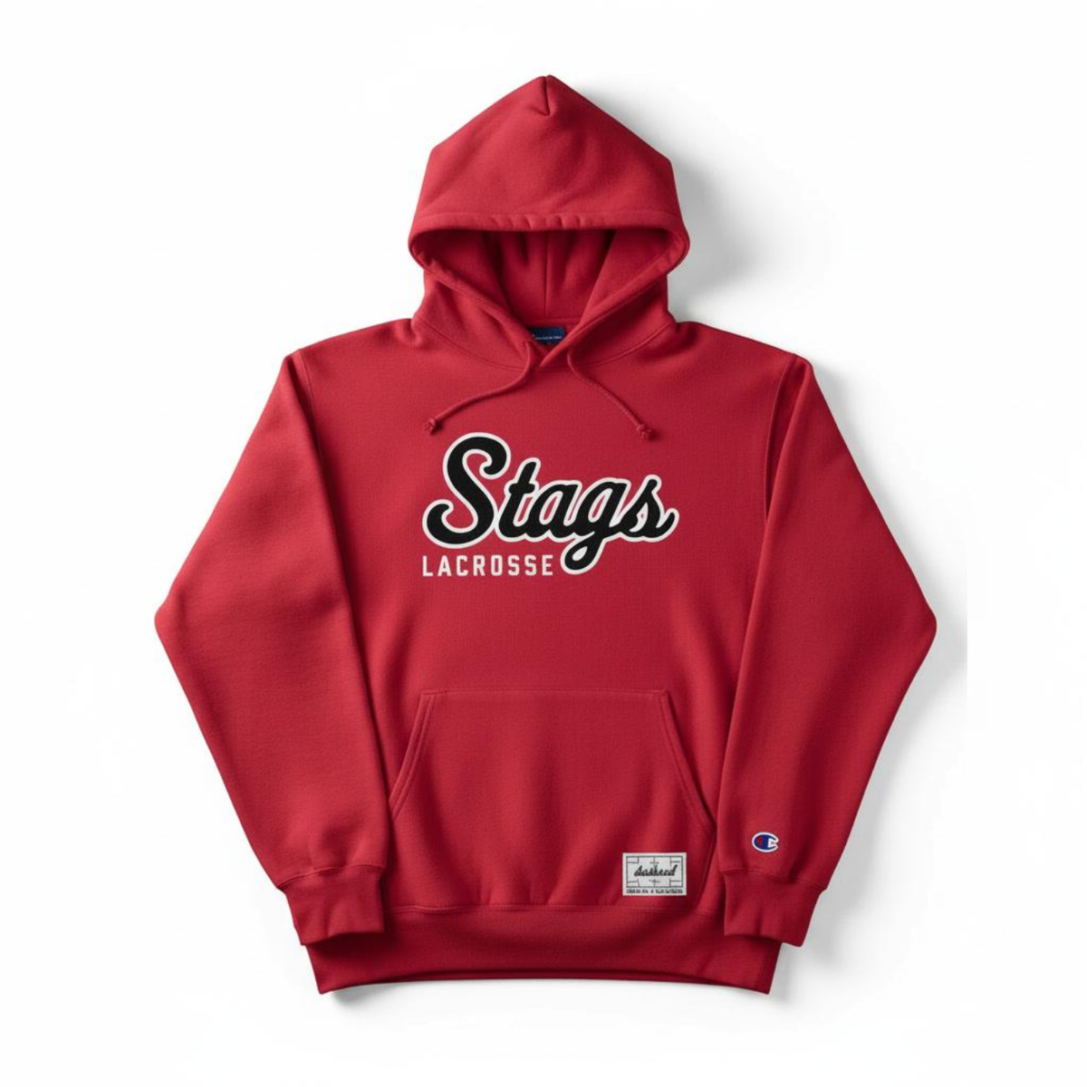 FAIRFIELD U LACROSSE | STAG SCRIPT HOODIE