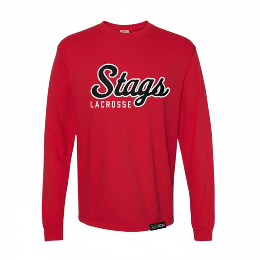 FAIRFIELD U LACROSSE | VINTAGE DYED LONG SLEEVE TEE