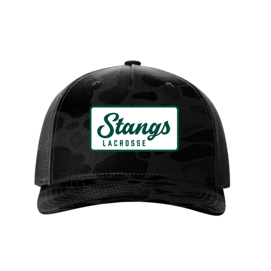 STEVENSON | TRUCKER | BLACK CAMO PATCH