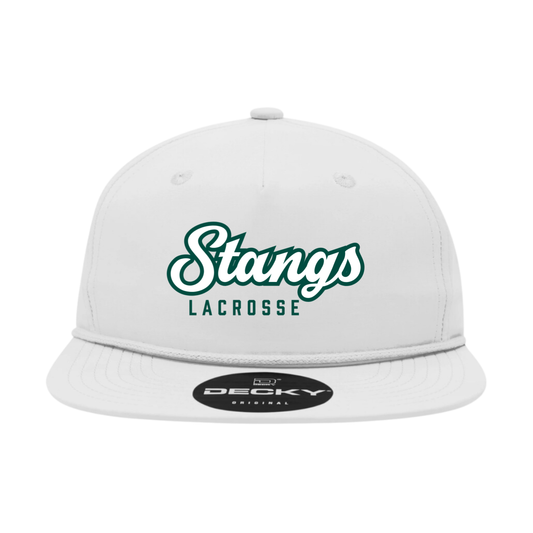 STEVENSON | ROPE HAT | WHITE & WHITE
