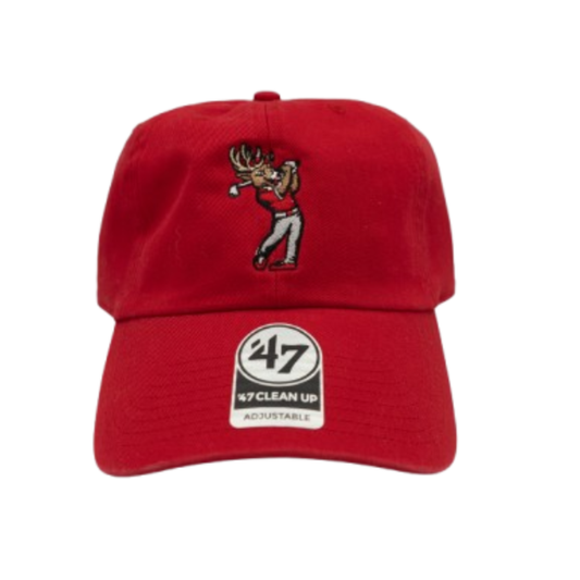 FAIRFIELD U. | Golfing Lucas Red '47 Brand Hat