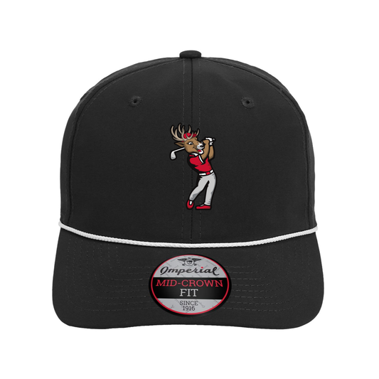 FAIRFIELD U. | Golfing Lucas Imperial Black/White Rope